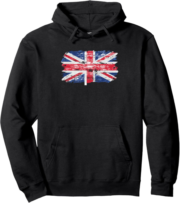 England, vintage, UK Flagge Pullover Hoodie