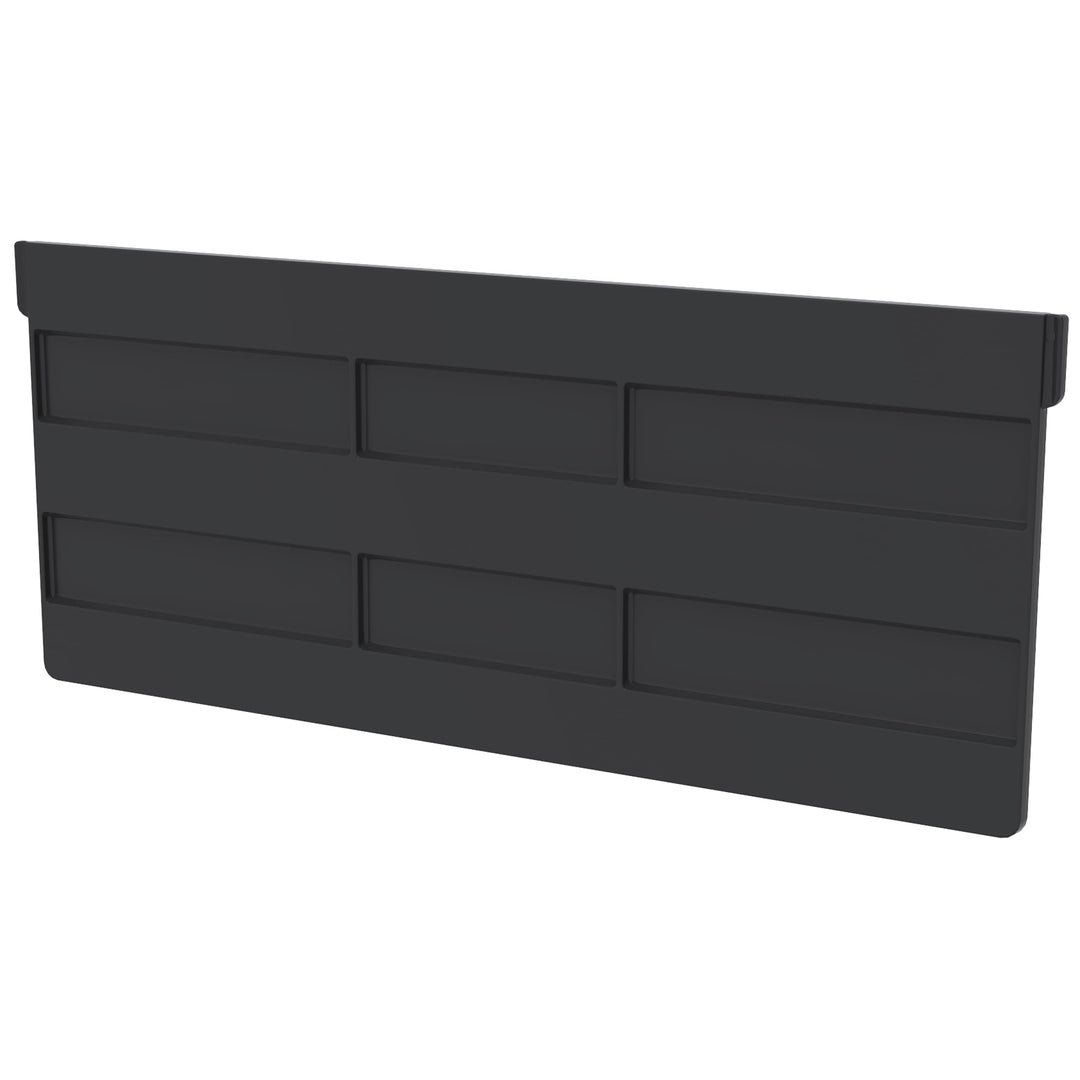 akro-mils 41250 quer Breite Trennwand für 30250 Akro Bin, schwarz, 6er Pack