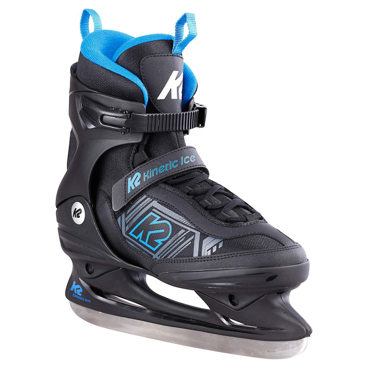 K2 Skates Herren Schlittschuhe Kinetic Ice M, black - blue, 25E0230 EU: 36.5 (UK: 4 / US: 5) black -