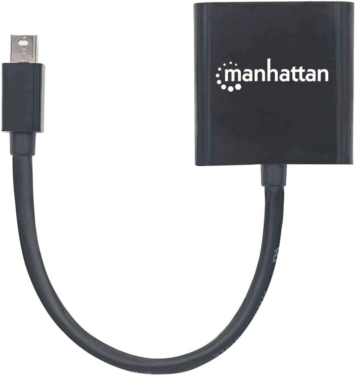 Manhattan 152549 Aktiver Mini-DisplayPort-Stecker auf DVI-I Dual-Link-Buchse schwarz