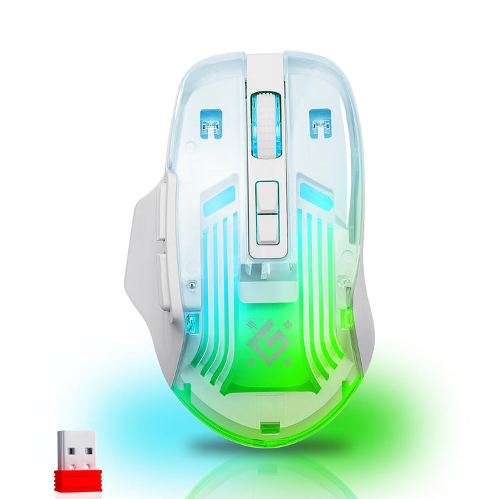Defender® Astro Elite Kabellose Gaming Maus – 2.4 GHz Wireless, 3200 DPI, RGB, 5 Programmierbare Tas