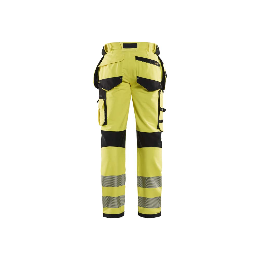 Blaklader 199716423399D112 4-Wege Stretch Hochsichthose, Gelb/Schwarz, Grösse D112