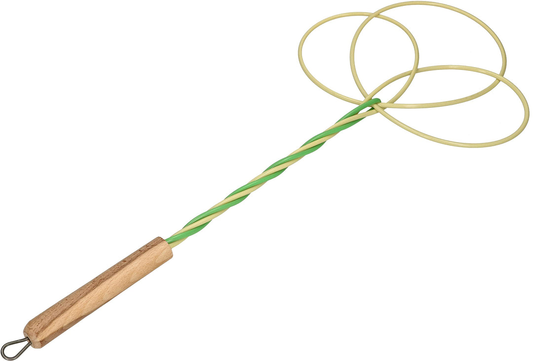 KOTARBAU® Teppichklopfer aus Draht für Teppiche Fussmatten mit Holzgriff