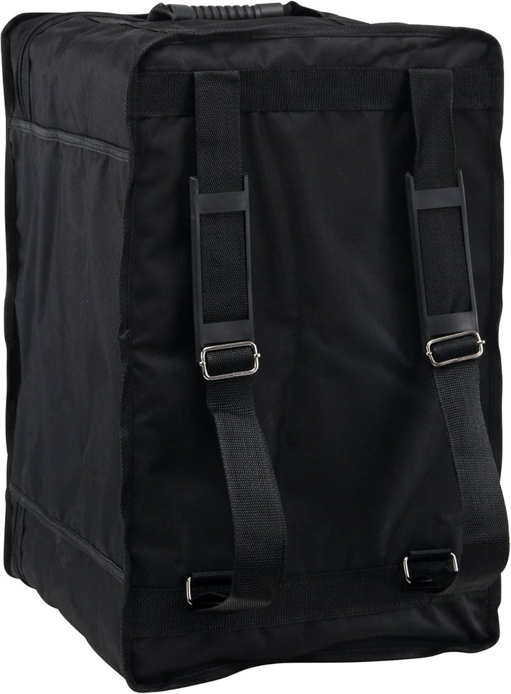 XDrum Cajon Primero Negra - Kistentrommel inkl. Rucksacktasche und Schule - Trommelkiste mit Snare S