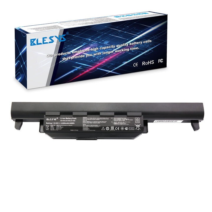 BLESYS Akku für Asus A75 A75V A75VM A55 A55A A55V A55VD A45 K75V K75VM K75VJ K55V K55VM K55VJ Serie