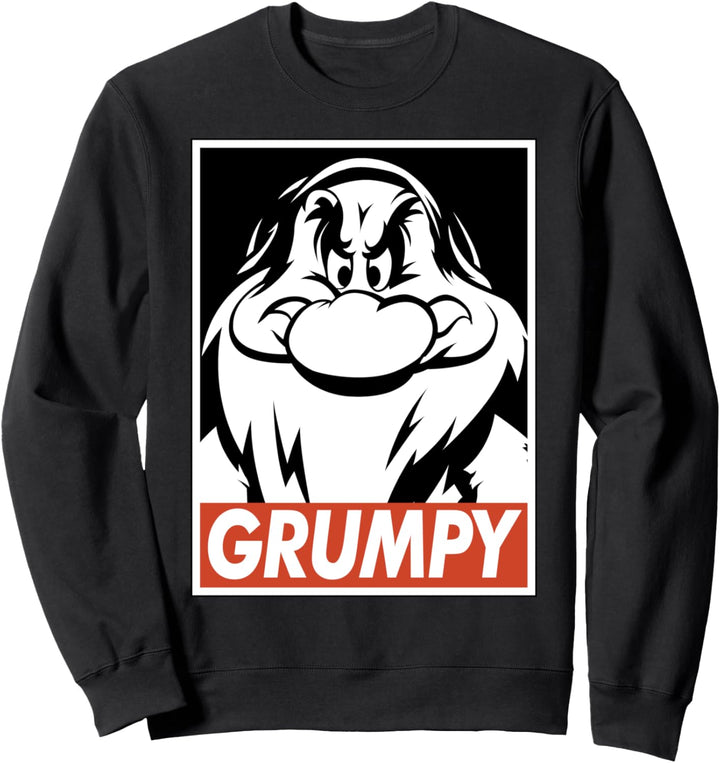 Disney Snow White Grumpy Poster Sweatshirt
