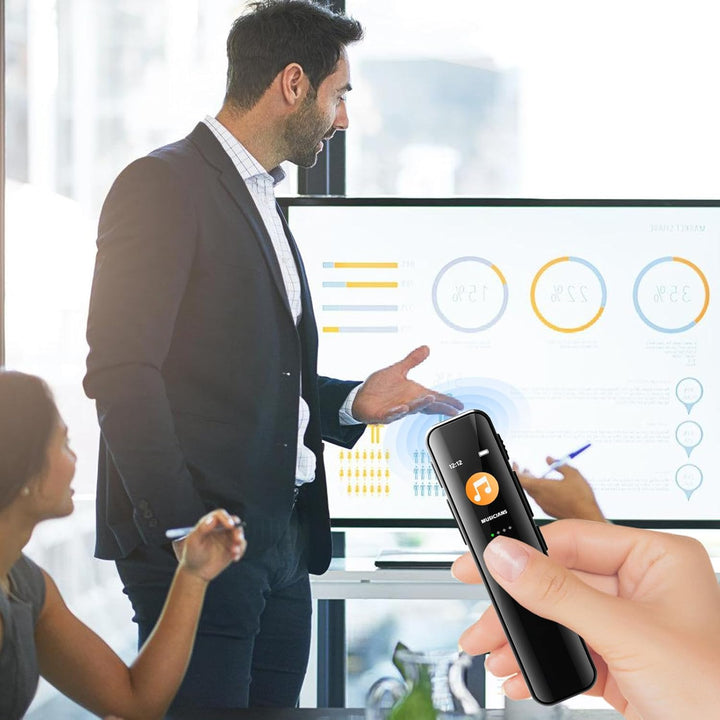 Diktiergerät Mini 64GB, Aufnahmegerät, Digitales Diktiergerät, Diktiergerät Digital mit Wiedergabe,