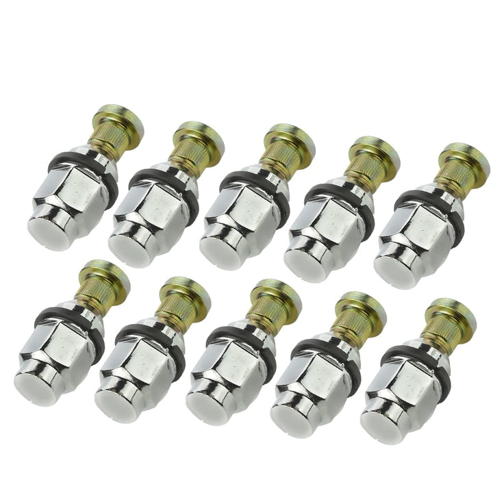 LST 10x RÄNDELBOLZEN MIT RADMUTTER - M14x1,5 x 51mm CRUISER *NEU*