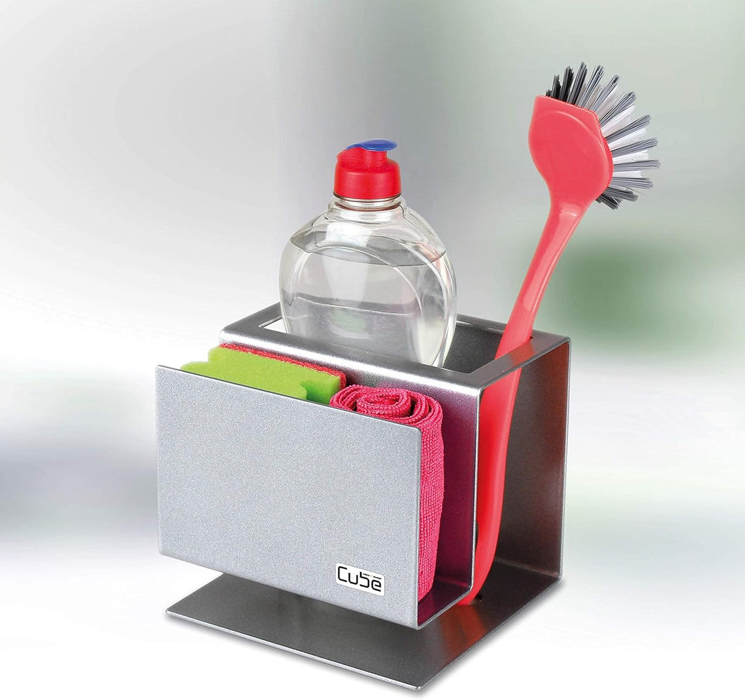 enjoy design Cube Spülbecken Organizer Set Made in Germany: Prämierter Küchenorganizer inkl. Seifens