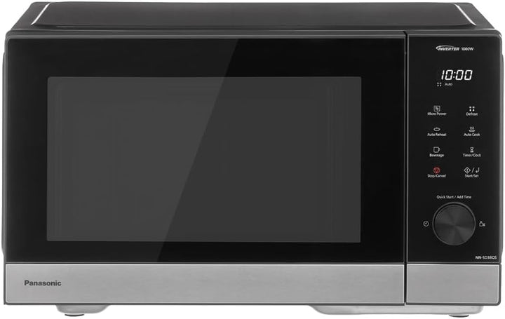 Panasonic NN-SD38QSEPG 29L Solo-Mikrowelle, 1000 W, automatisches Auftauen, 11 automatische Programm