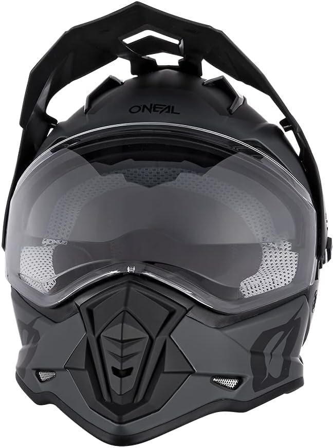 O'NEAL Unisex – Erwachsene Sierra Helmet Helm L (59/60 cm) Schwarz/Grau, L (59-60 cm) Schwarz/Grau