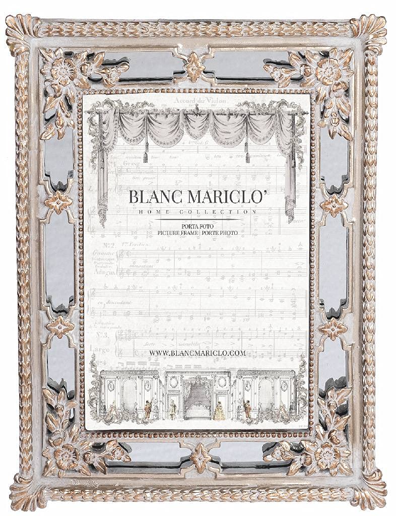 Blanc Mariclo 'Fotorahmen aus Goldharz 10x15 A30389