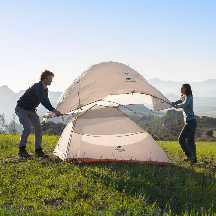 Naturehike Cloud-Up 2 Kuppelzelt, freistehend, Ultraleicht, für 2 Personen, wasserdicht, selbstbelüf