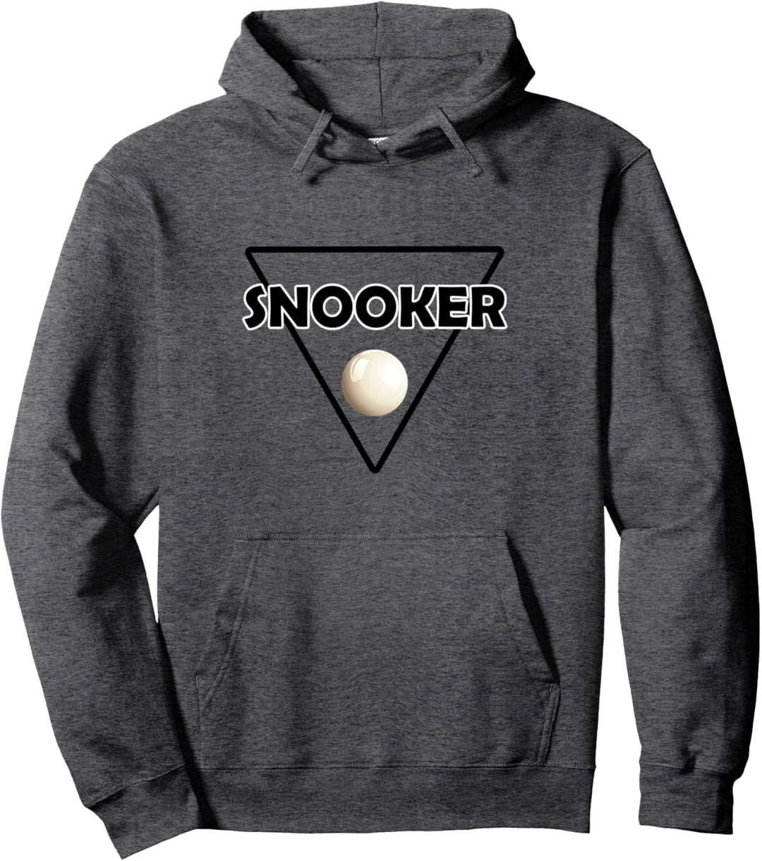 Snookerspieler Geschenk-Idee Vater Dreieck Motiv Snooker Pullover Hoodie