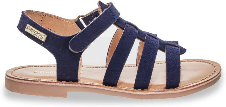 Les Tropéziennes par M. Belarbi Unisex Kinder Biron Sandale 28 EU Marine Multi, 28 EU Marine Multi