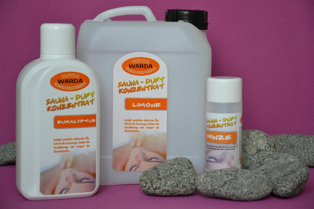 Warda Saunaaufguss Sandelholz Konzentrat 1.000 ml Flasche, Qualitätsöl, Markenöl 1 Liter