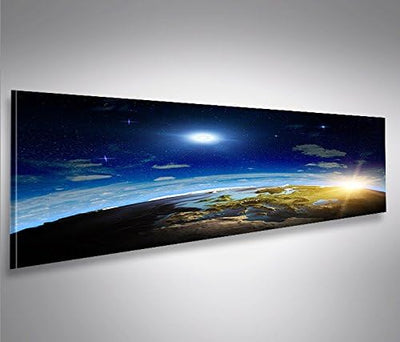 islandburner Bild Bilder auf Leinwand Welt 3D Panorama XXL Poster Leinwandbild Wandbild Dekoartikel