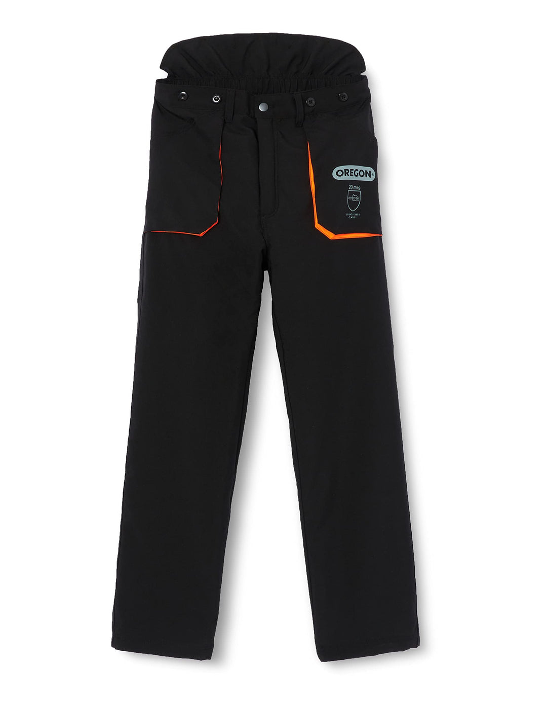 Oregon Yukon Kettensägen-Schnittschutz-Bundhose, Schutztyp C Klasse 1, Grösse XXL Rundherum geschütz