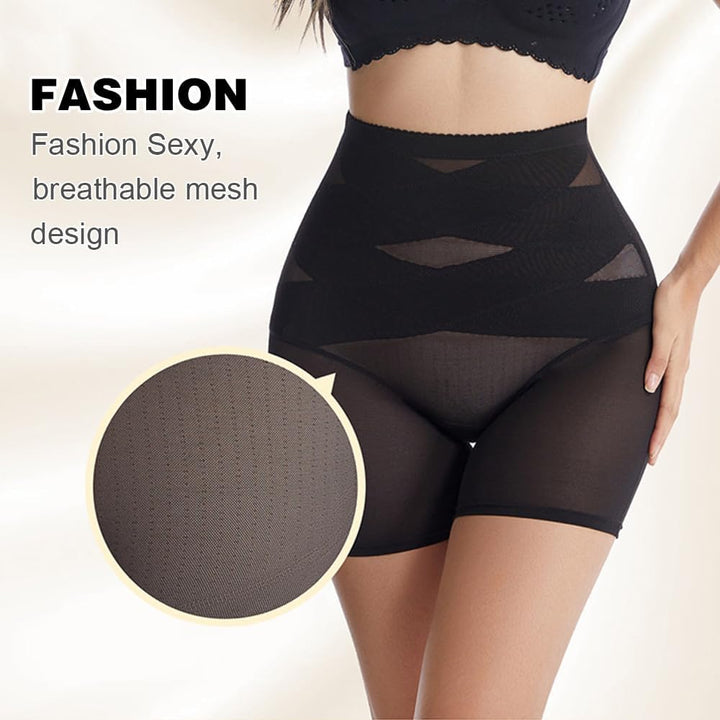 Bauchweg Unterhose Damen Miederhose Shapewear Hose Hohe Taille Figurformende Miederpants Shaping Unt