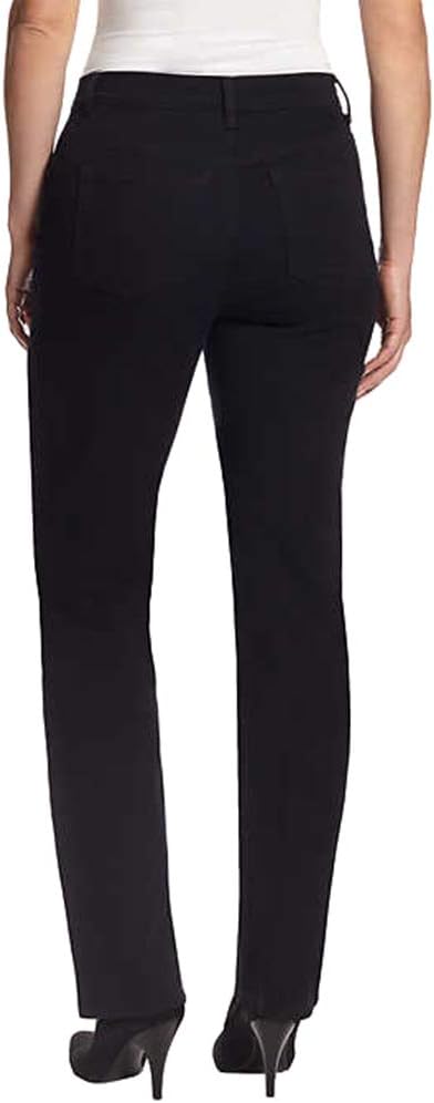 Gloria Vanderbilt Damen Amanda Classic Tapered Jeans 38 Kurz Schwarz-ds, 38 Kurz Schwarz-ds