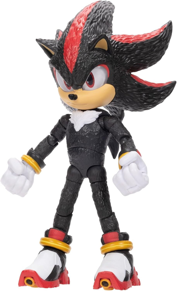 Sonic 423994 3 Movie 12,7 cm Shadow The Hedgehog Actionfigur, Bunt, 13cm