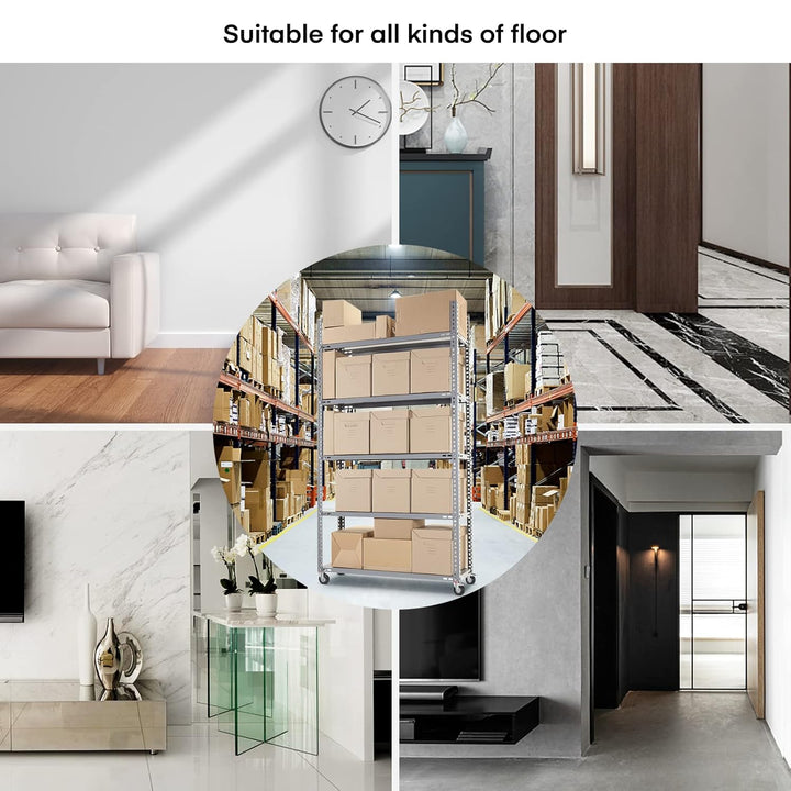 4 Stück Schwerlastrollen 160mm Lenkrollen Transportrollen mit bremse bis 600kg Palettenrollen Rollen