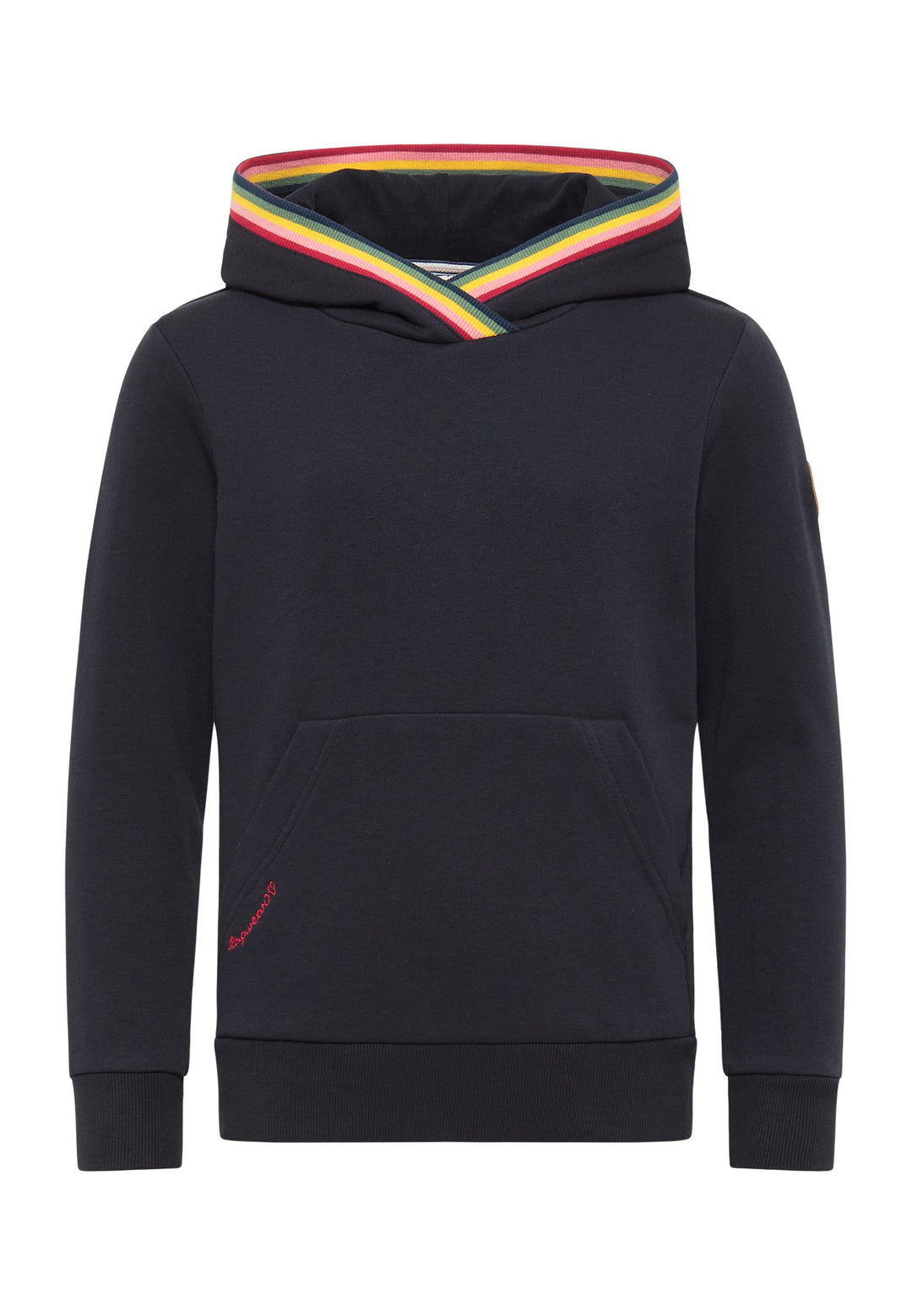 Ragwear Mädchen Sweatshirt Madlenka Sweater Hoodie mit Kapuze Pullover Sweat 140 Navy Blau, 140 Navy