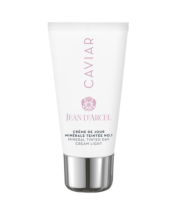 JEAN D’ARCEL - CAVIAR crème de jour minérale teintée no.1 - Zart getönte Anti-Aging Tagescreme - Gle