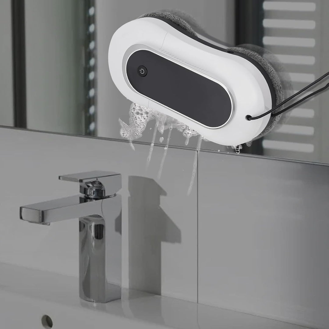 3200pa Fensterputzroboter, Fensterroboter mit Sprühfunktion, Automatischer Fensterputzer mit 10 Rein