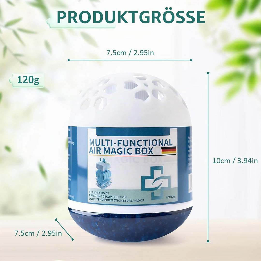 4 Stück Indoor Luftreinigung Staubentfernung Magic Box, Multifunktionale Air Magic Box mit automatis