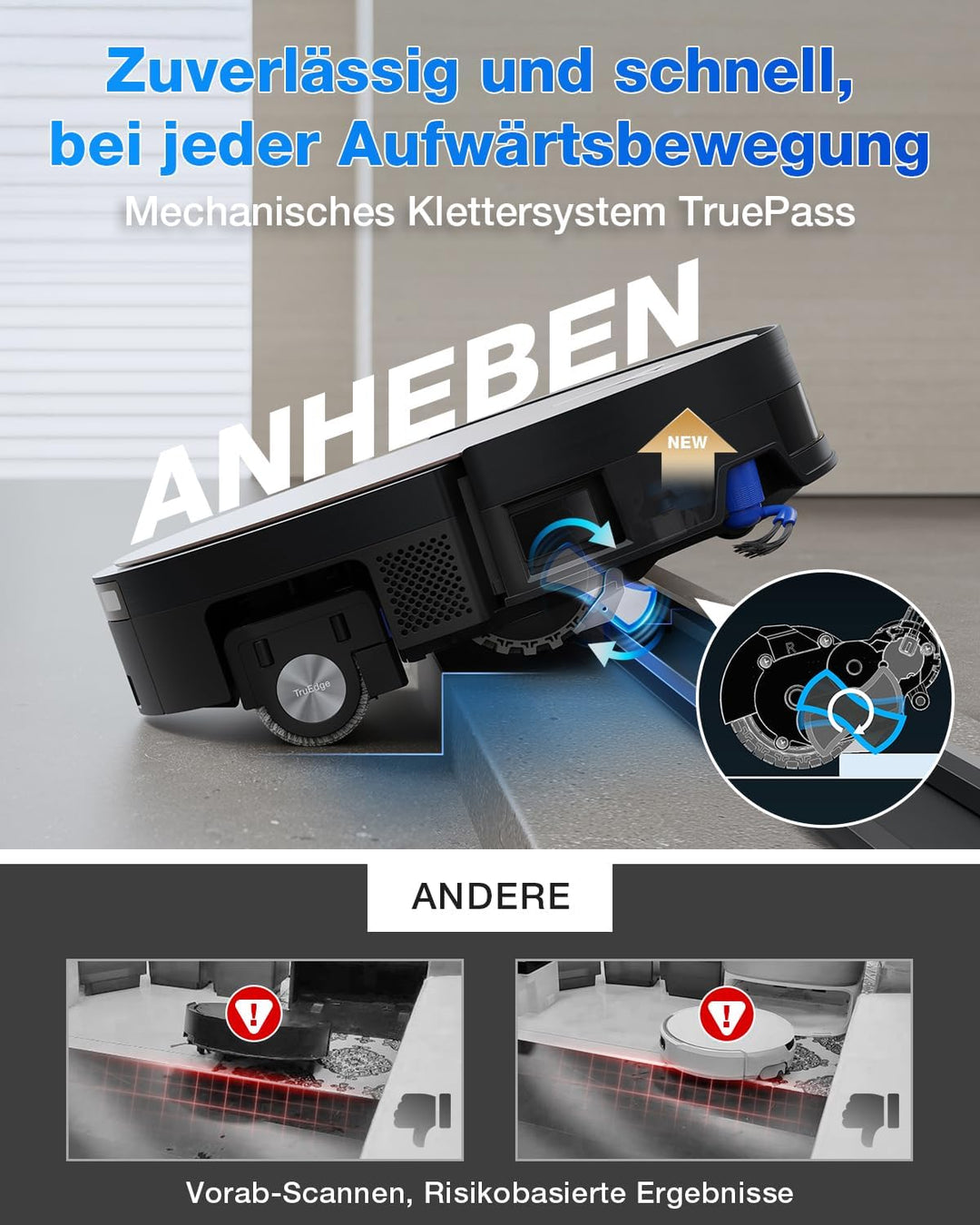 ECOVACS Deebot X11 Pro Omni Staubsaugerroboter, mit Zubehör Set OZMO Roller 2.0, Blast und Leistung