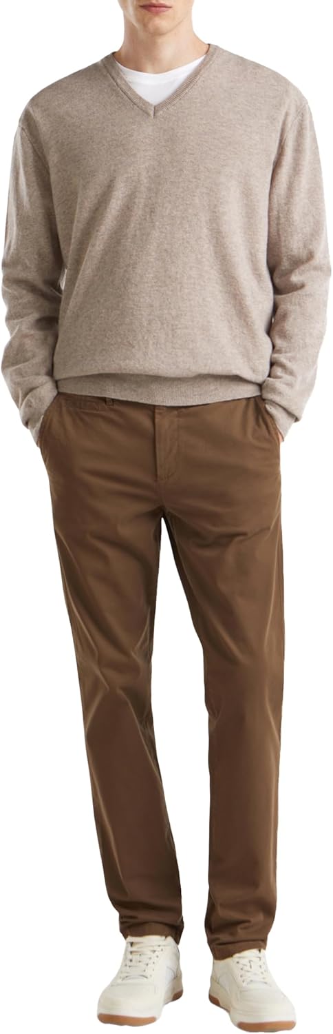 United Colors of Benetton Herren Pullover, Taupe 530
