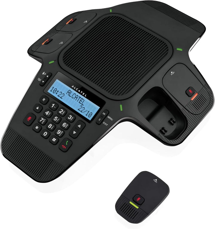 Alcatel Conference 1800 Konferenztelefon DECT inkl. Mobilteil Schwarz, Blau
