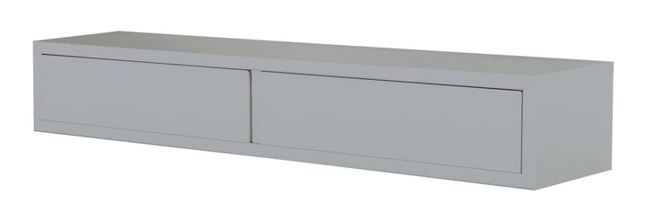 MODULARREDO | Domino Wandregal mit Schublade, Hängender Nachttisch, Wandregal, 88,2 x 13,4 x 20 cm,