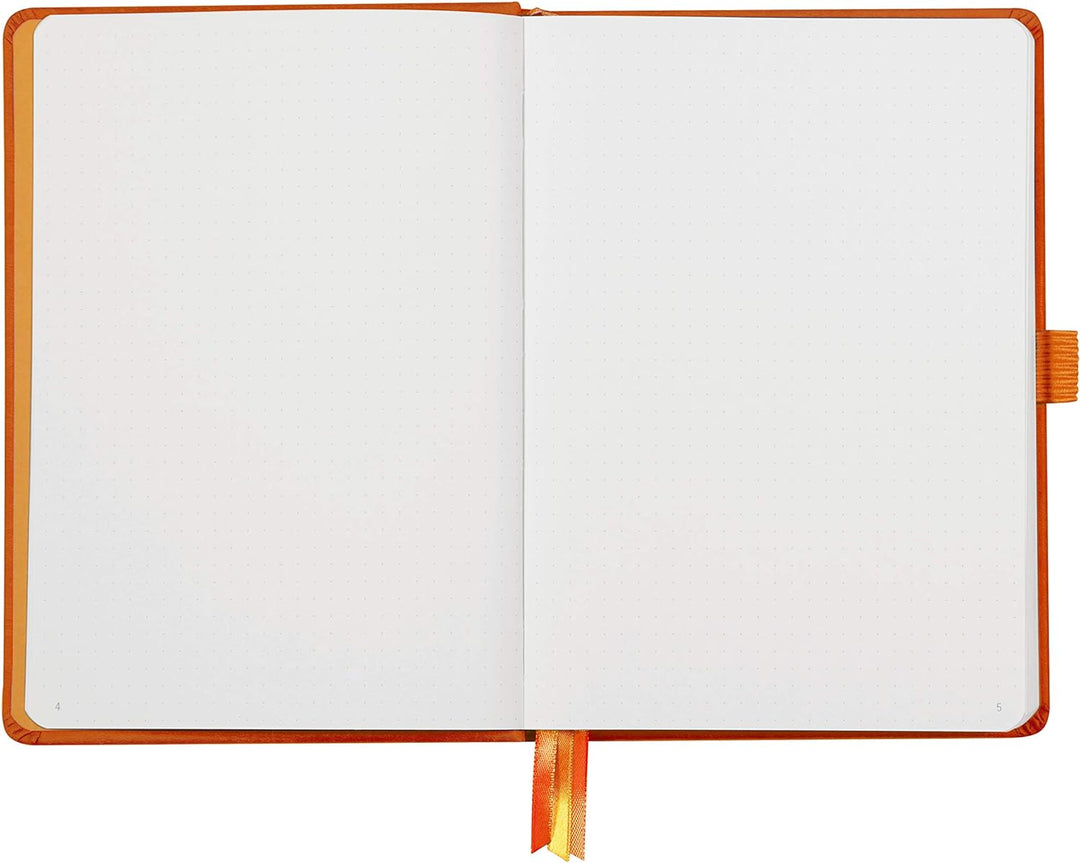 Rhodia 118583C Notizheft Goalbook (DIN A5, 14,8 x 21 cm, Dot, praktisch und trendige, mit festem Dec