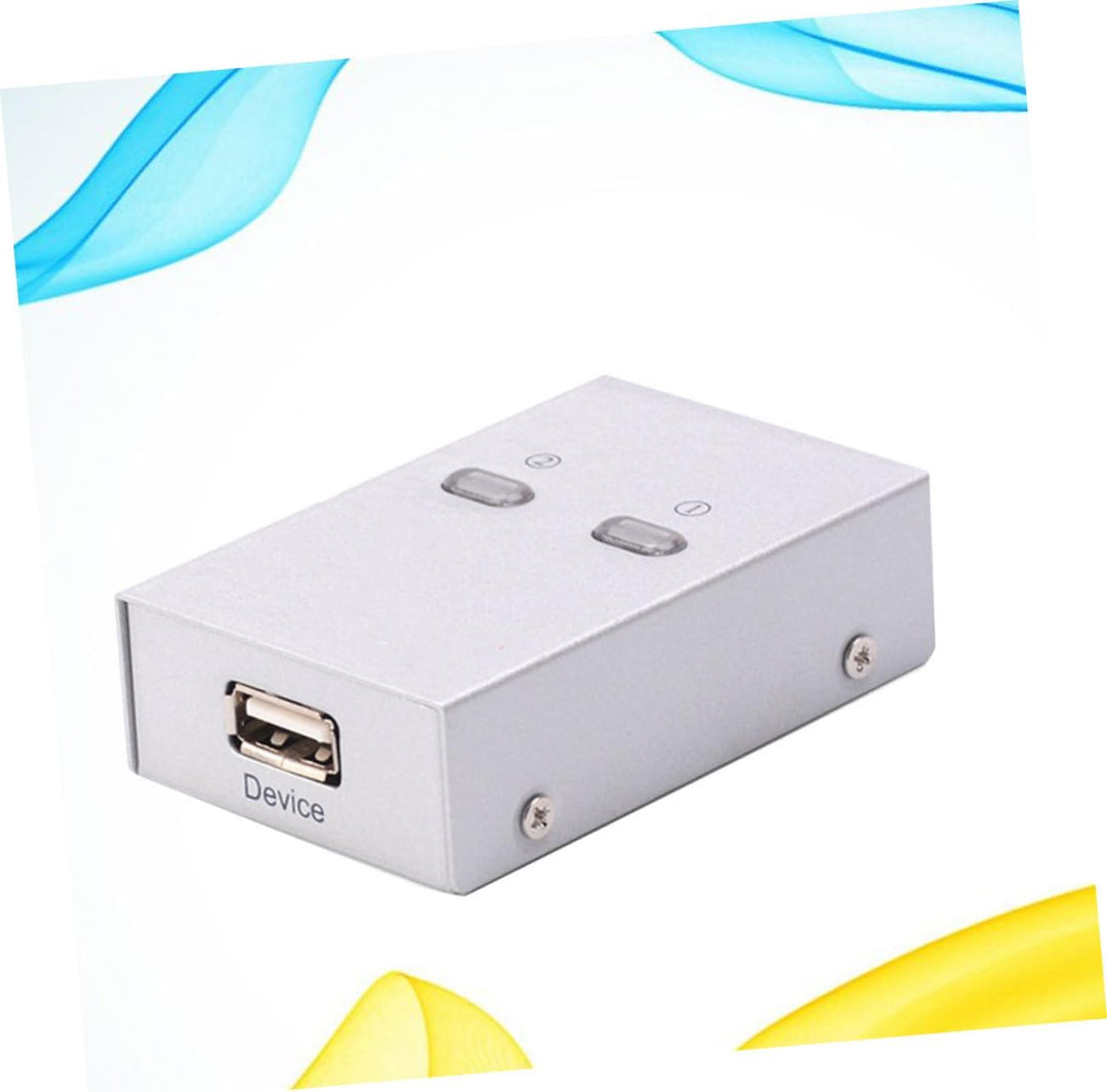 Tofficu USB Printer Sharer und Scanner Selector Automatischer Port USB Sharing ohne Kabel Langlebige