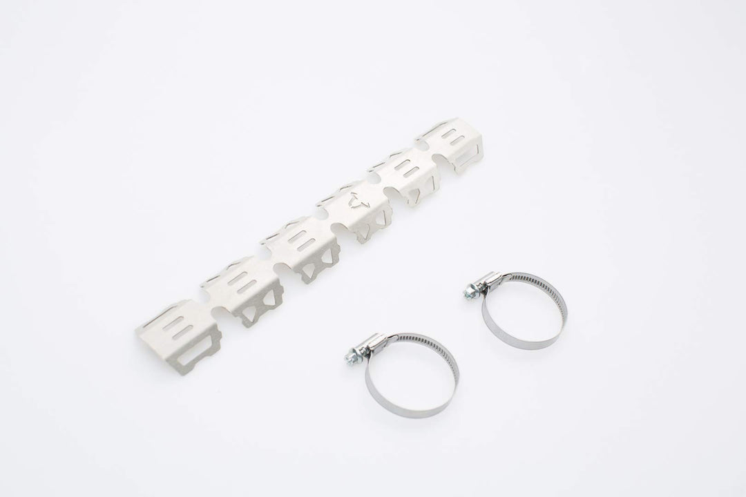 SW-MOTECH Krümmerschutz für Krümmer Ø 32-50 mm, Edelstahl