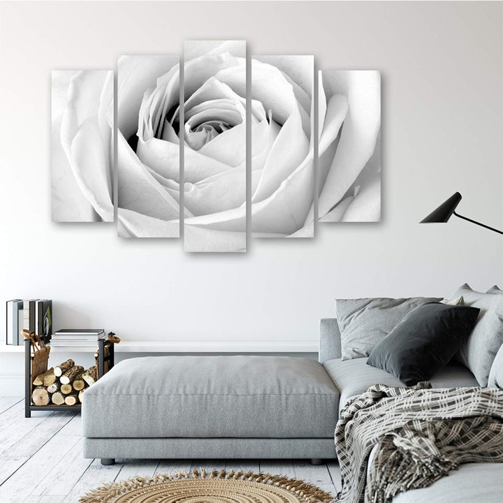 Feeby. Leinwandbild - 5 Teile - Bilder, Wand Bild, Wandbilder, Kunstdruck XXL, 5-Teilig, Typ A, 150x