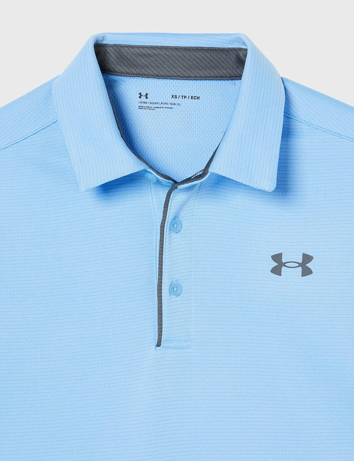 Under Armour Herren Tech Golf Polo Polo 4XL Blau, 4XL Blau