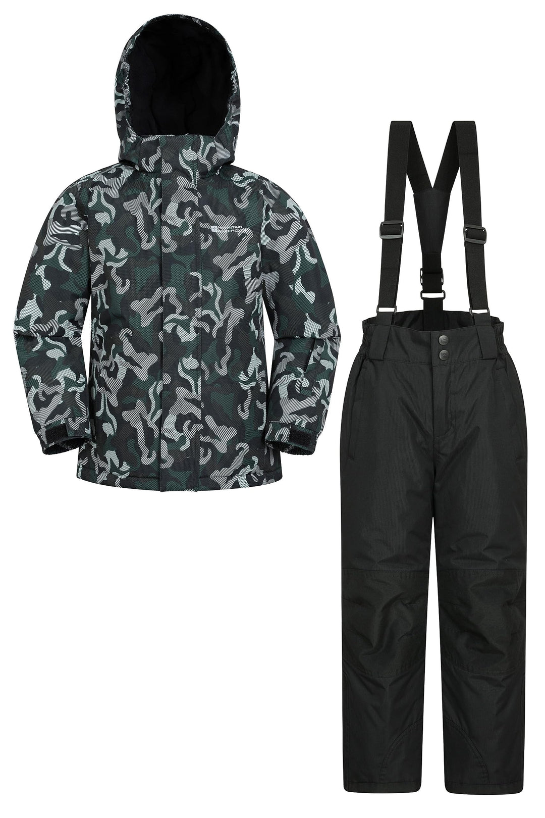Mountain Warehouse Kinder-Ski-Set aus Unisex Winterjacke und Hose - Zweiteiler für Winter und Schnee