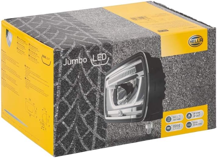 HELLA - LED-Fernscheinwerfer - Jumbo LED - ECE-R148/E24 5931/ECE-R10/E1 9032/ECE-R149 - 1FE 016 773-