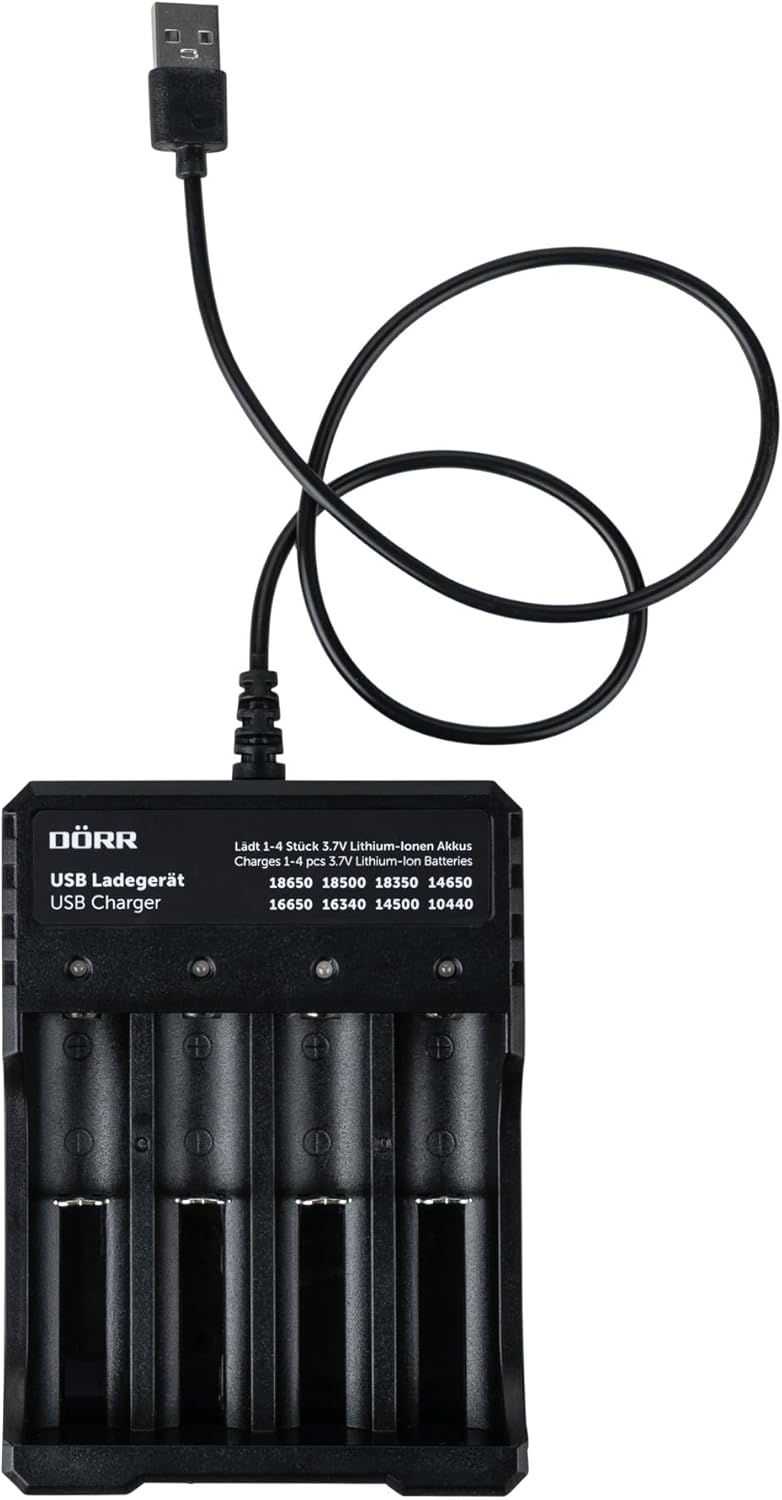 DÖRR Cloud Pro 4G Wildkamera, Überwachungskamera, 60°, Wiederaufladbar 18650, Starter-Set, iOS & And