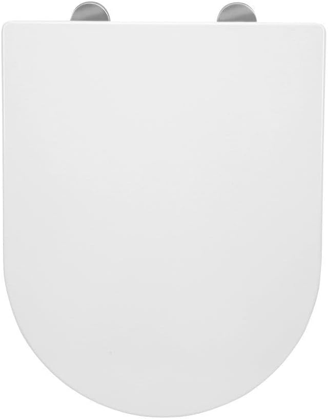 Ramm Toilettensitz kompatibel mit Villeroy & Boch Avento, WC Sitz aus antibakteriellem Duroplast, To