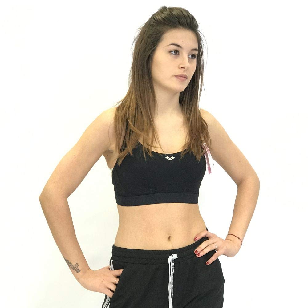 ARENA Damen Elettra Sport-BH 80 Schwarz, 80 Schwarz