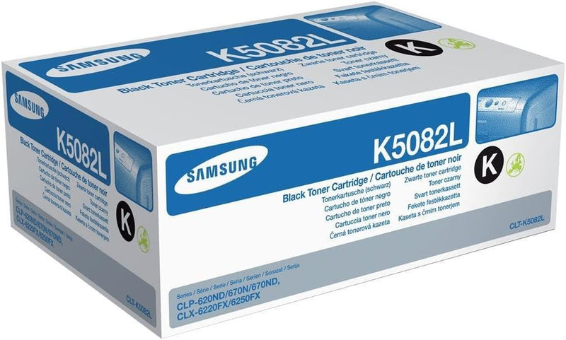 HP CLT-K5082L/ELS (SU188A) Original Toner Schwarz (Hohe Reichweite, Kompatibel mit: CLP-620ND, 670N,