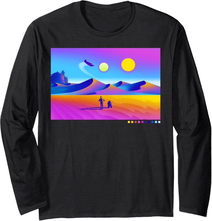 Star Wars Droid Journey Langarmshirt