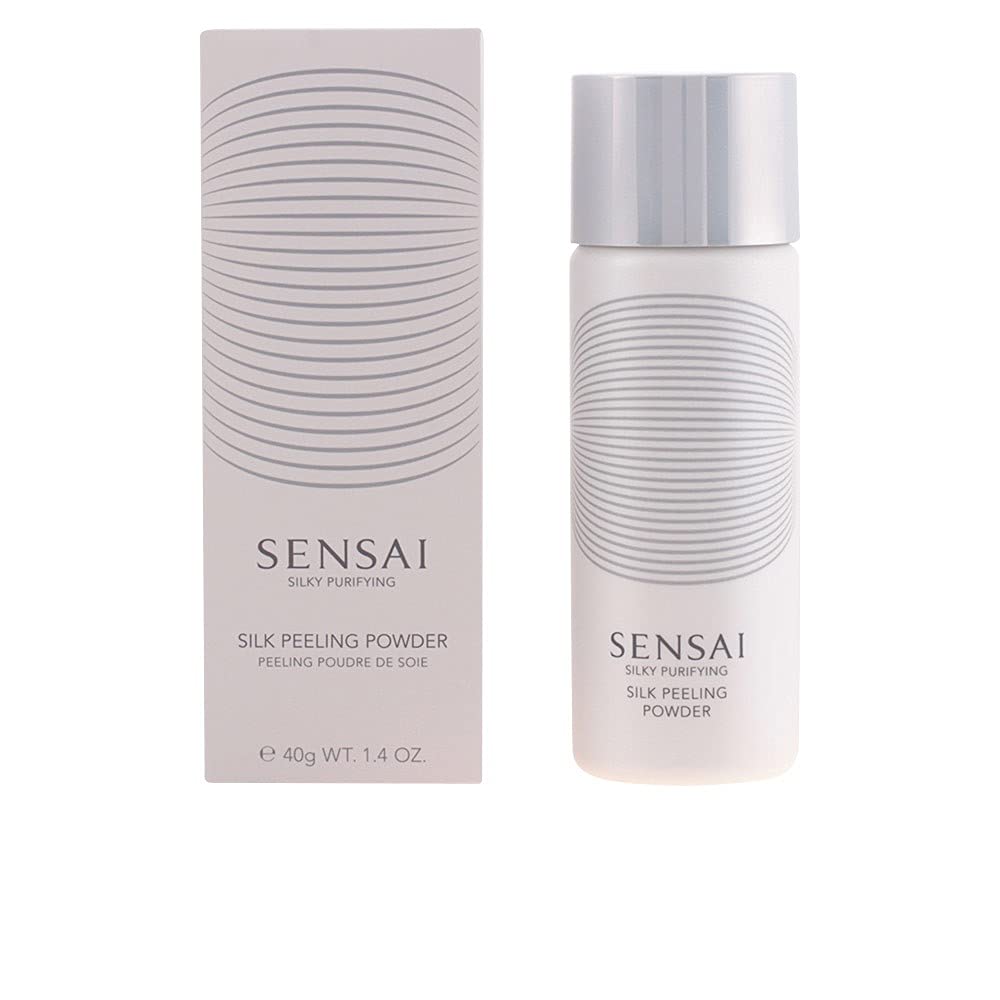 Kanebo Sensai Silky Purifying Silk Peeling Powder Gesichtspeeling, 40 g Single, Single