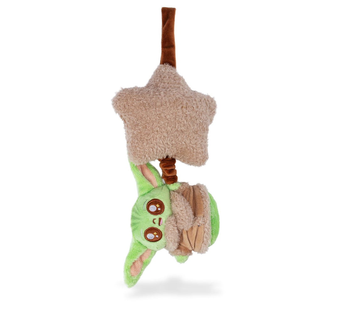 Disney Grogu Spieluhr aus Plüsch – Kuscheltier mit Einschlafmelodie, weicher Stoff, detailreicher Ch