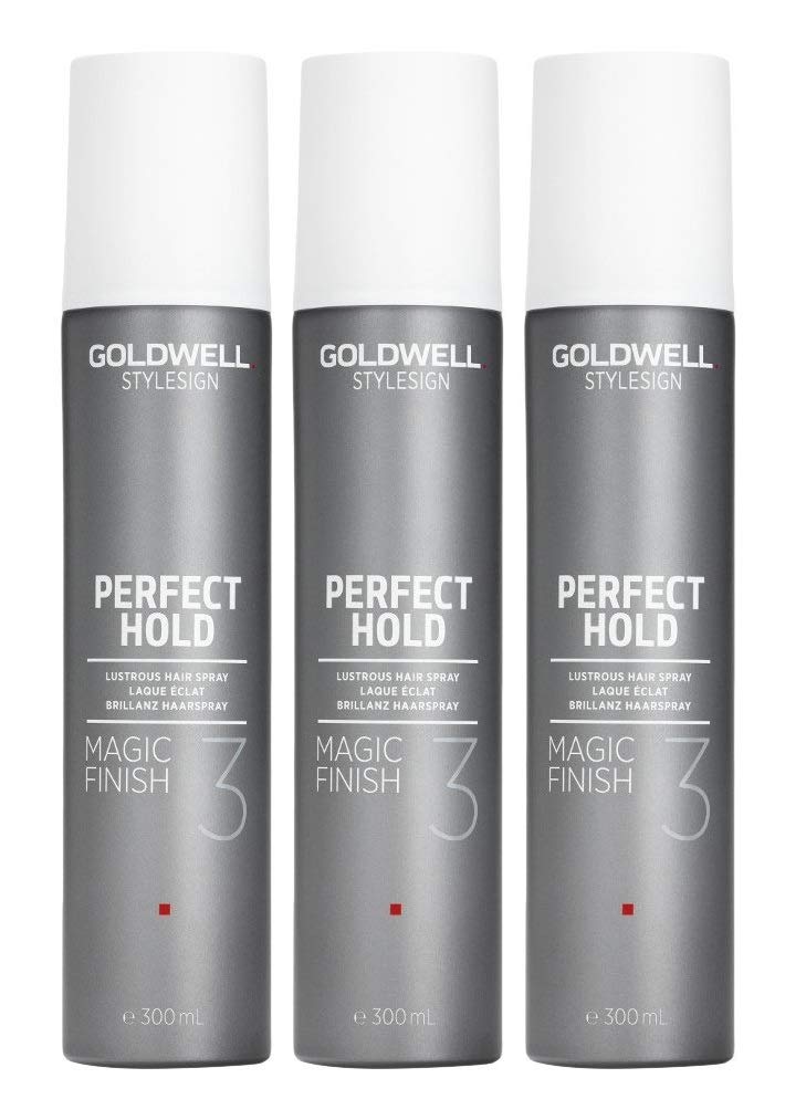 Goldwell 3 er Pack Goldwell Stylesign Magic Finish 300ml Unparfümiert 300 ml (3er Pack), Unparfümier