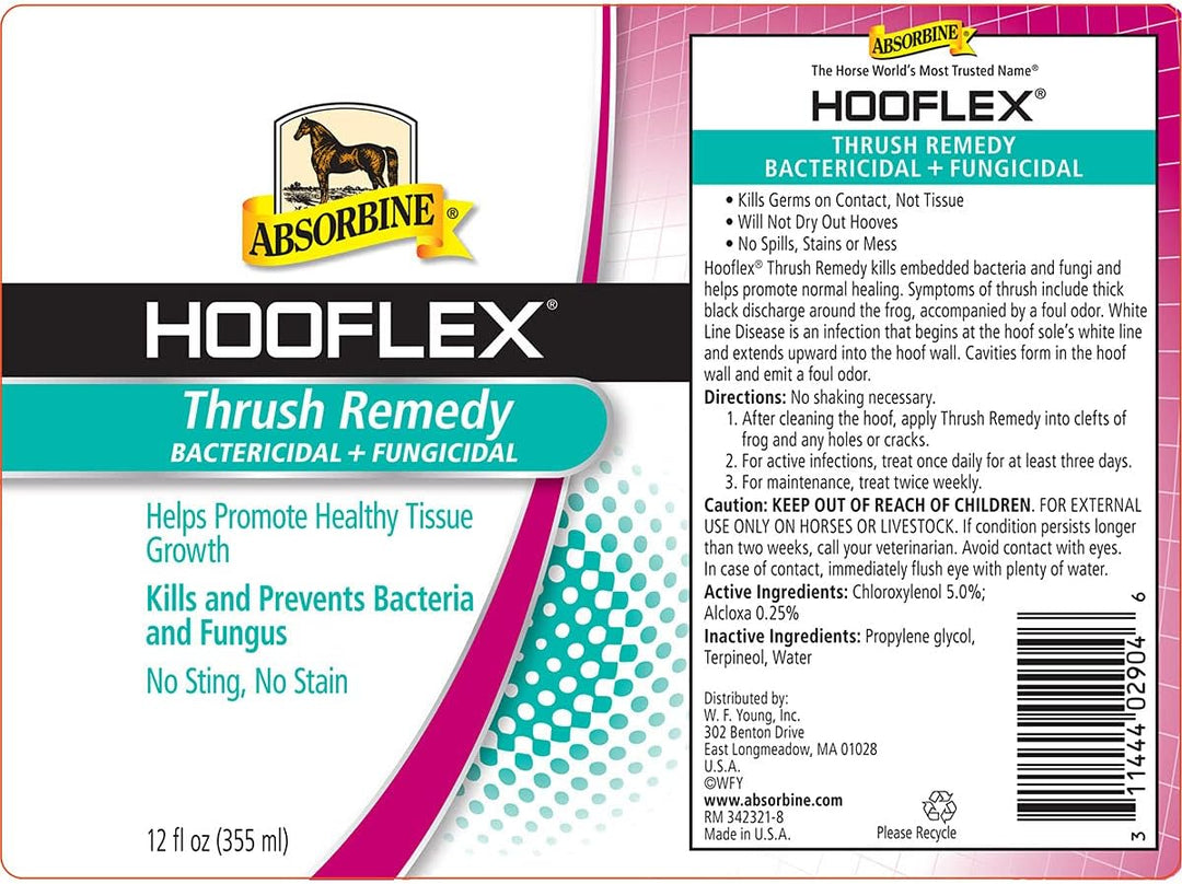 William Hunter Absorbine- Hooflex Thrush Remedy Hufpflege- Mittel